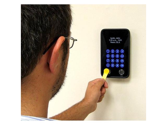 TIMEPILOT 4520 Time Clock System, Electronic, 100/240VAC