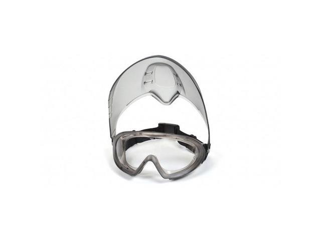 CONDOR 29XT52 Goggles and Faceshield, Anti-Fog/ Anti-Static/ Anti-Scratch, ANSI