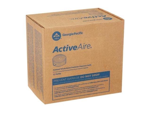 Georgia Pacific 48285 Activeaire Powered Whole-Room Freshener, Citrus - Gel, 12 per Case