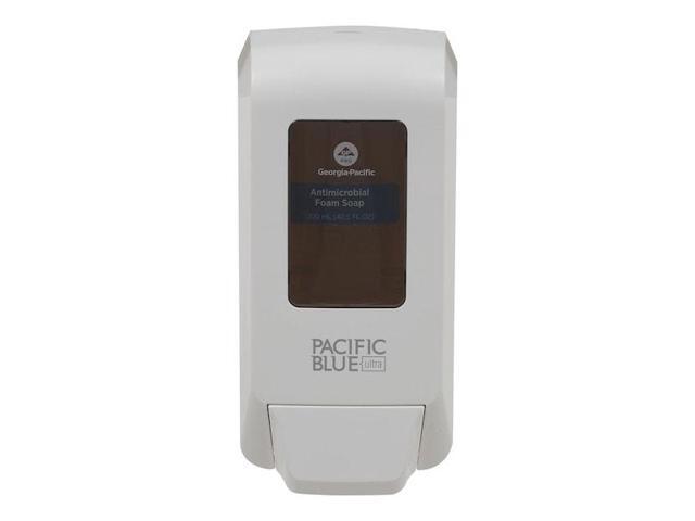 GEORGIA-PACIFIC 53058 Soap/Sanitizer Dispenser,White,Plastic