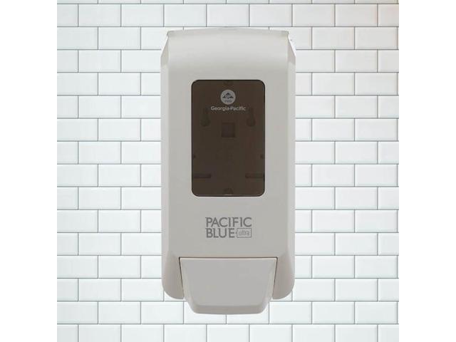 GEORGIA-PACIFIC 53058 Soap/Sanitizer Dispenser,White,Plastic