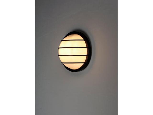 MAXIM 10112FTBK Bulwark 1-Light 10.25' Wide Black Outdoor Wall Sconce