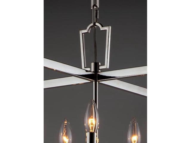 MAXIM 16103CLPN Lucent 5-Light 23.25' Wide Polished Nickel Chandelier