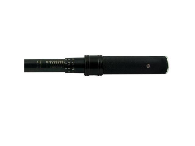 DYNAMIC D086201 Tools 3/8' Drive Flex Head Torque Wrench, 10-80 Ft/lbs., 32