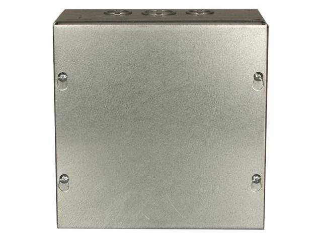 WIEGMANN SC121204G Captive Screws Electrical Enclosures, 12 in H, 4 in D, 12 in
