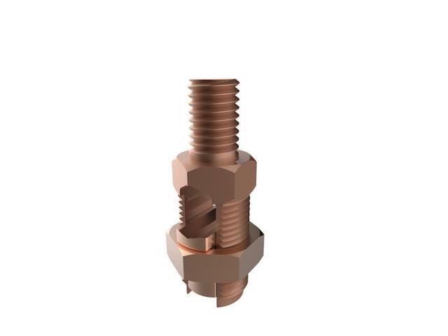 BURNDY K2C20 Copper Cable to Post/Flat,10 sol