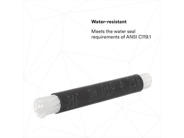 3M 8423-6 Cold Shrink Tube, Medium Wall, 2:1 I. D. Shrink Ratio, 0.56 in I. D.