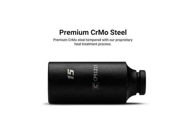 CAPRI TOOLS CP51000-20SSD 1/4 in. Drive Shallow and Deep Impact Socket Set,