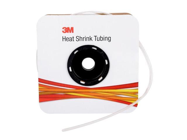 3M FP301-1/2-100'-CLEAR-SPOOL Heat Shrink Tube, Thin Wall, 2:1 I. D. Shrink