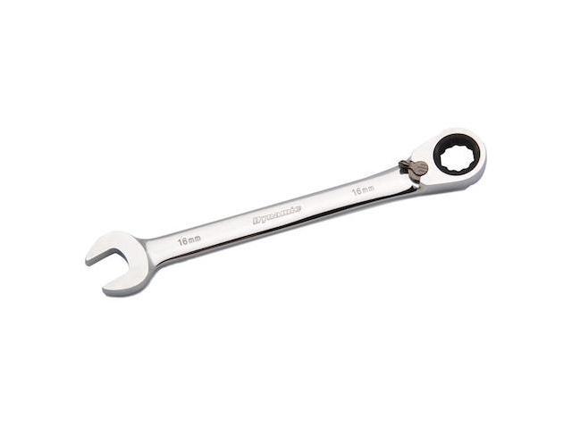 DYNAMIC D076116 Tools 16mm Reversible Combination Ratcheting Wrench