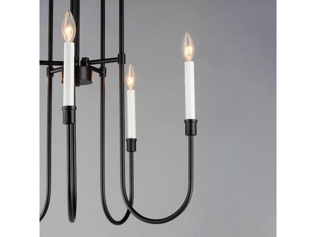 MAXIM 11285BK Tux 5-Light Chandelier
