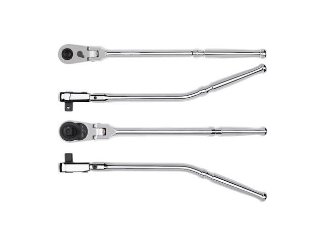 TEKTON SRH33214 1/2 Inch Drive x 14 Inch Flex Head Quick-Release Bent Handle
