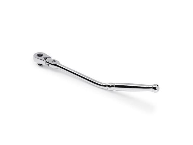 TEKTON SRH33112 3/8 Inch Drive x 12 Inch Flex Head Quick-Release Bent Handle