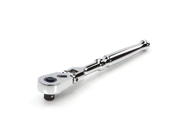 TEKTON SRH31108 3/8 Inch Drive x 8 Inch Flex Head Quick-Release Ratchet