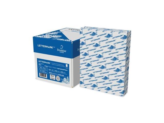 Custom Cut-Sheet Copy Paper 92 Bright Micro-Perforated 3.66' from Bottom 20 lb Bond Weight 8.5 x 11 White 500/Ream 8821
