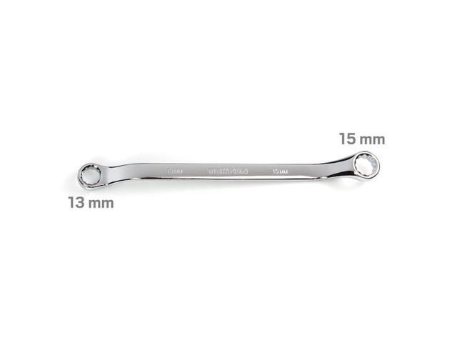 TEKTON WBE24313 13 x 15 mm 45-Degree Offset Box End Wrench