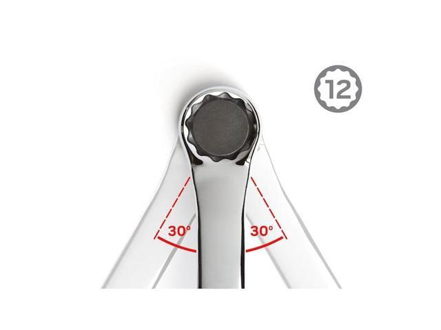 TEKTON WBE24313 13 x 15 mm 45-Degree Offset Box End Wrench