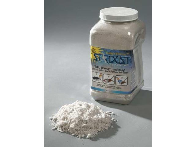 STARDUST SPILL PRODUCTS D503 Amorphous Alumina Silicate, 1 gal Volume Absorbed