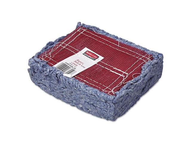 RUBBERMAID COMMERCIAL FGD25306BL00 Super Stitch Blend Mop Head, Large,