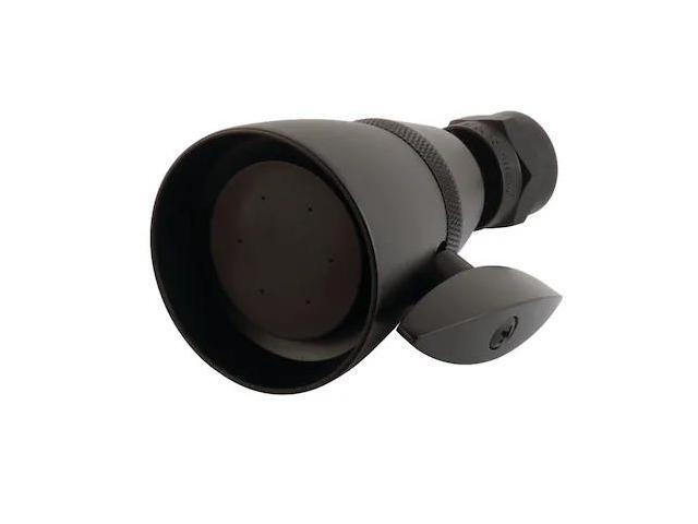 Kingston Brass K132A0 2-1/4' O. D. Adjustable Shower Head, Matte Black