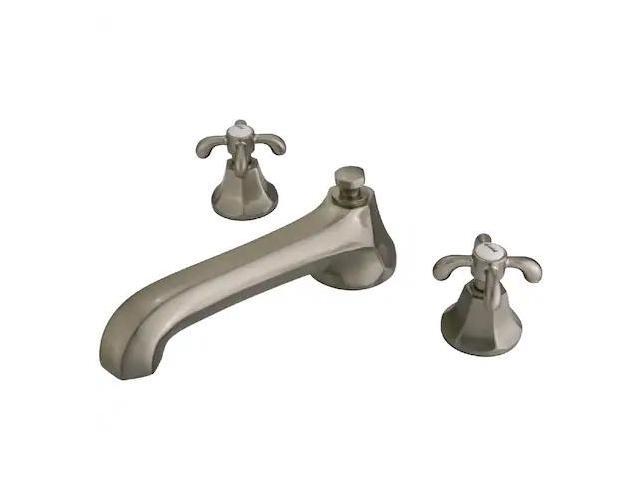 Kingston Brass KS4308TX Roman Tub Filler, Brushed Nickel