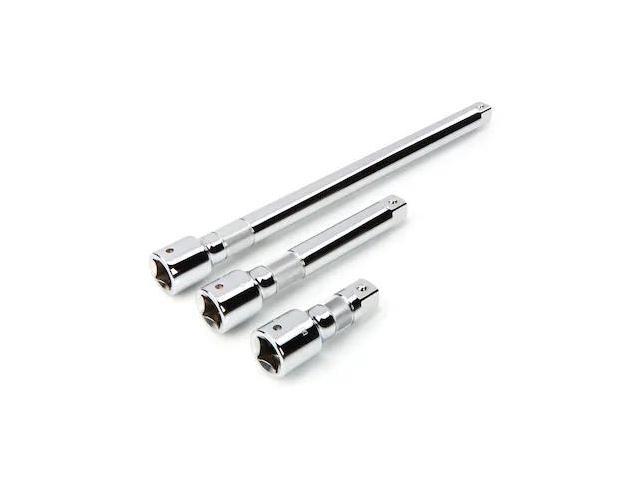 tekton 3/4 inch drive socket extension set, 3-piece (4, 8, 16 in.) sha93003