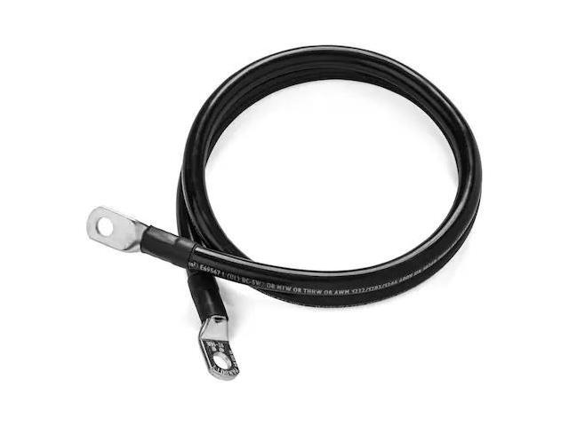 SPARTAN POWER SINGLEBLACK0AWG5FT56 Single Black 5 ft 1/0 AWG Battery Cable with