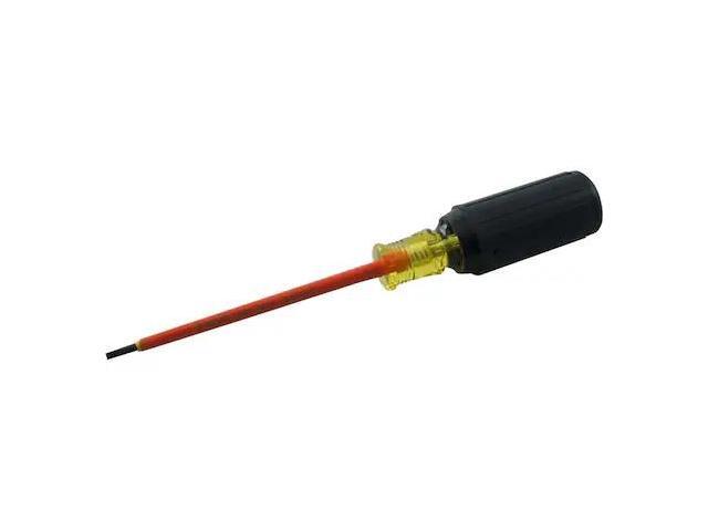 GRAY TOOLS 30404-I Electrician's Slotted Screwdriver, 4-1/4' Blade L, .016X1/8'