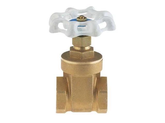MILWAUKEE VALVE UP667 3/4' Gate Valve,3/4 In.,Low Lead Brass