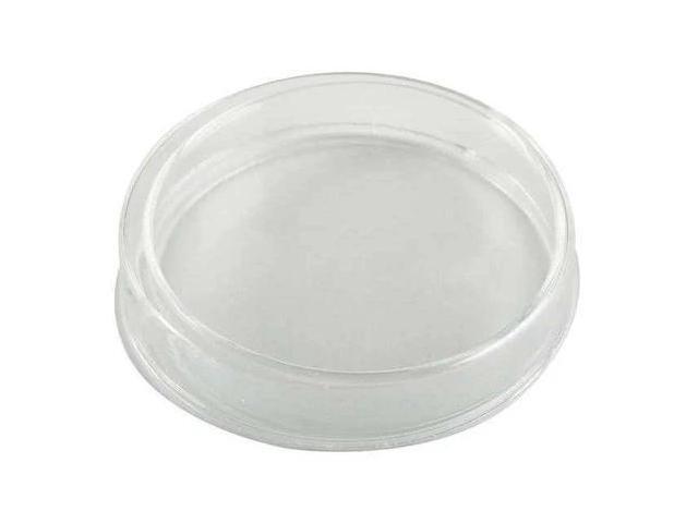 LAB SAFETY SUPPLY 5PTF7 Petri Dish With Cover,Glass,157mL,PK10