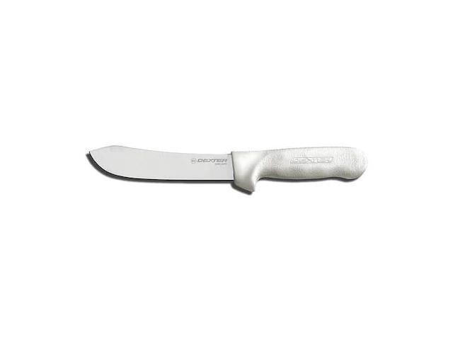 DEXTER RUSSELL 04123 Butcher Knife,6 In,Poly,White