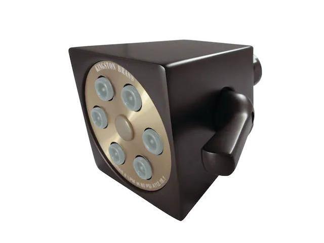 KINGSTON BRASS K230A5 Shower Head, Oil Rubbed Bronze, Wall Mount