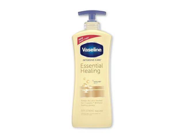 VASELINE 07900 Intensive Care Essential Healing Body Lotion, 20.3oz, Pump