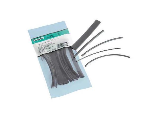 Panduit Heat Shrink Tubing Kit Black 8 Pc HSTT-YK2 - image 2