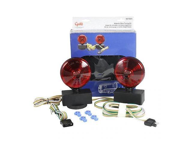 GROTE 65730-5 Towing Kit,Economy,Magnetic Base,12 Volt