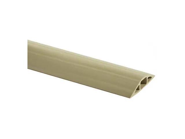 HUBBELL WIRING DEVICE-KELLEMS FT2BG10 Cable Protector, 9/16 in H, 10 ft L,