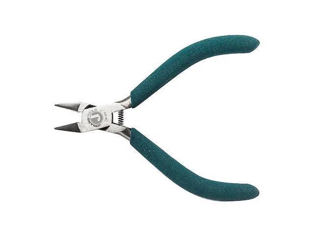 JONARD TOOLS JIC-453 4 1/2 in Diagonal Cutting Plier Semiflush Cut Oval Nose