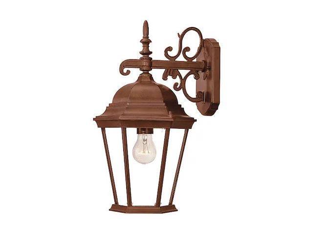ACCLAIM LIGHTING 5202BW Wall Light,Burled Walnut,1-Light