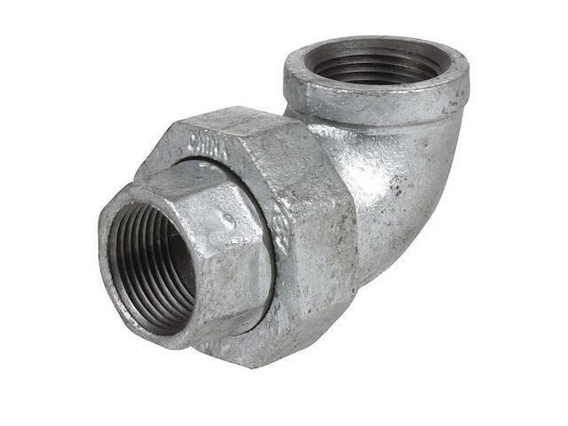 SMITH-COOPER 4318000050 Union Elbow,90 deg,1/2',300 gal.