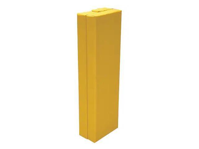 ZORO SELECT V-PAD-I-34-Y Column Protector, Yllw, 36inH, 10inW, I-Beam