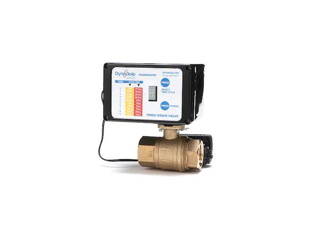 DYNAQUIP CONTROLS AD2A 1/2 Auto Drain Valve,115V,1/2 in