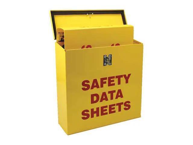 ACCUFORM ZRS367 Document Box, Safety Data Sheets, Powder Coated Steel, 13 1/2