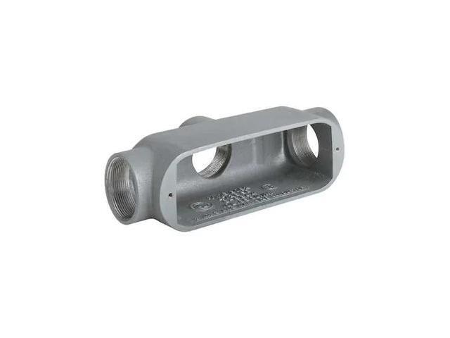 HUBBELL KILLARK OTB-3 Conduit Outlet Body,TB,1 In.