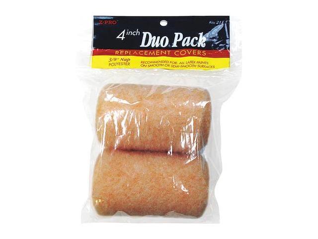 PREMIER 211 4' Mini Paint Roller Cover, 3/8' Nap, Polyester, 2 PK