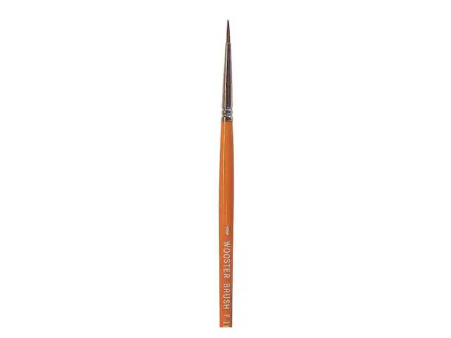 WOOSTER F1627-1 #1 Artist Soft, Red Sable Bristle, Paint Brush, Wood Handle