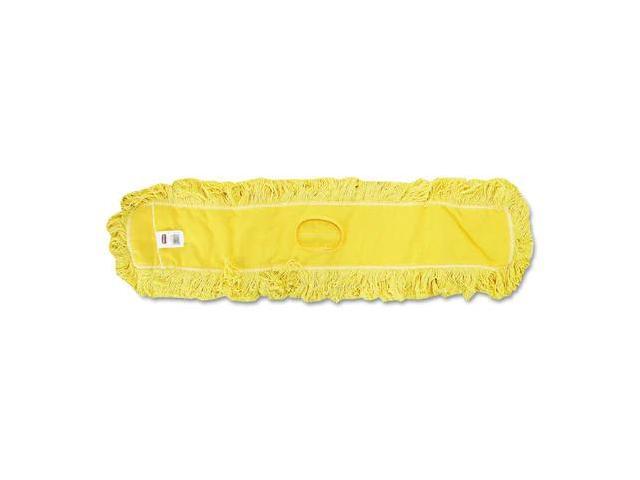 Rubbermaid Commercial Trapper Commercial Dust Mop Looped-end Launderable 5' x 48' Yellow J15700YEL
