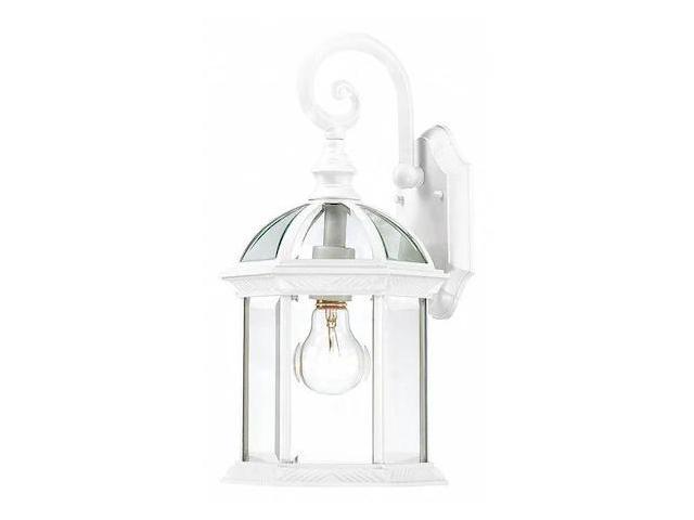 NUVO 60-3494 Boxwood 1-Light 15 in. Outdoor Wall with Clear Seed Glass