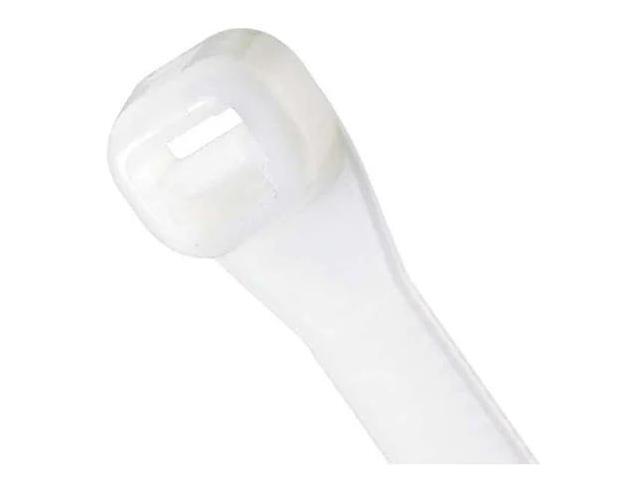 PANDUIT SG150I-C Cable Tie, 6-1/2 in L, 1-1/2 in Max Bundle Dia., Natural,