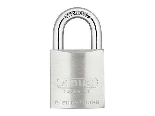 ABUS 83/50 RK KA-700 Padlock, Keyed Alike, Standard Shackle, Square Brass Body,