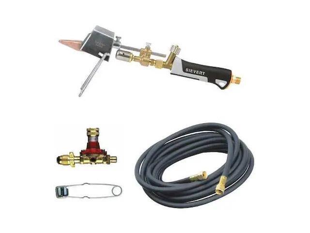 SIEVERT ESK2-10 Soldering Iron Kit,For Soldering,4' L
